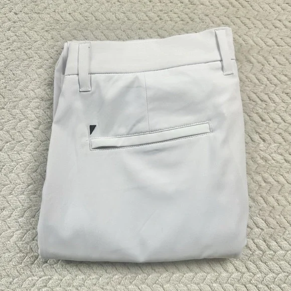 Primo Jogger Pants Mens 32 Regular White Golf Performance Tapered Ankle Zip - Picture 5 of 15